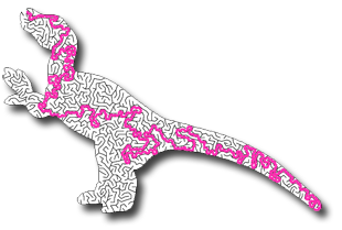 Easy Dinosaur Mazes